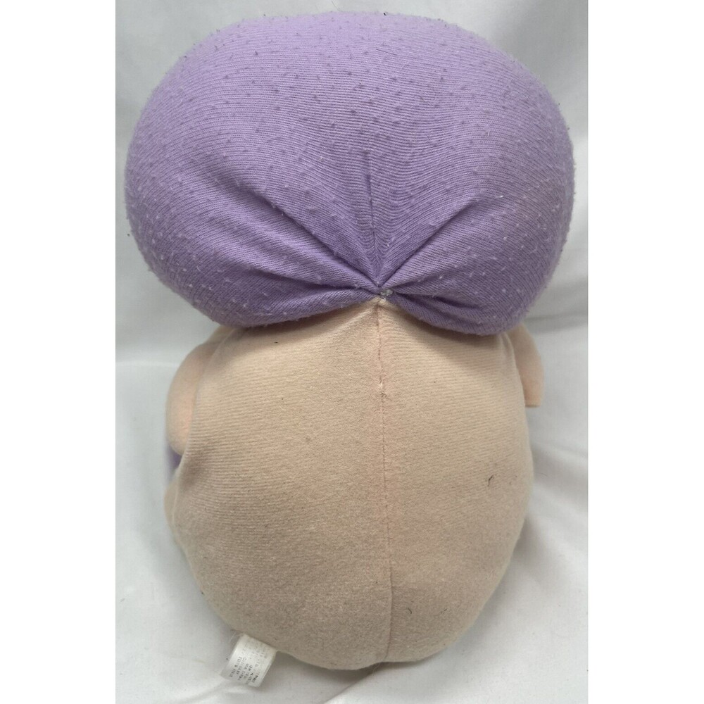 Vtg HK City Toys Baby Doll Plastic Face Cream and Purple Pokadot Hat RARE - Picture 10 of 16